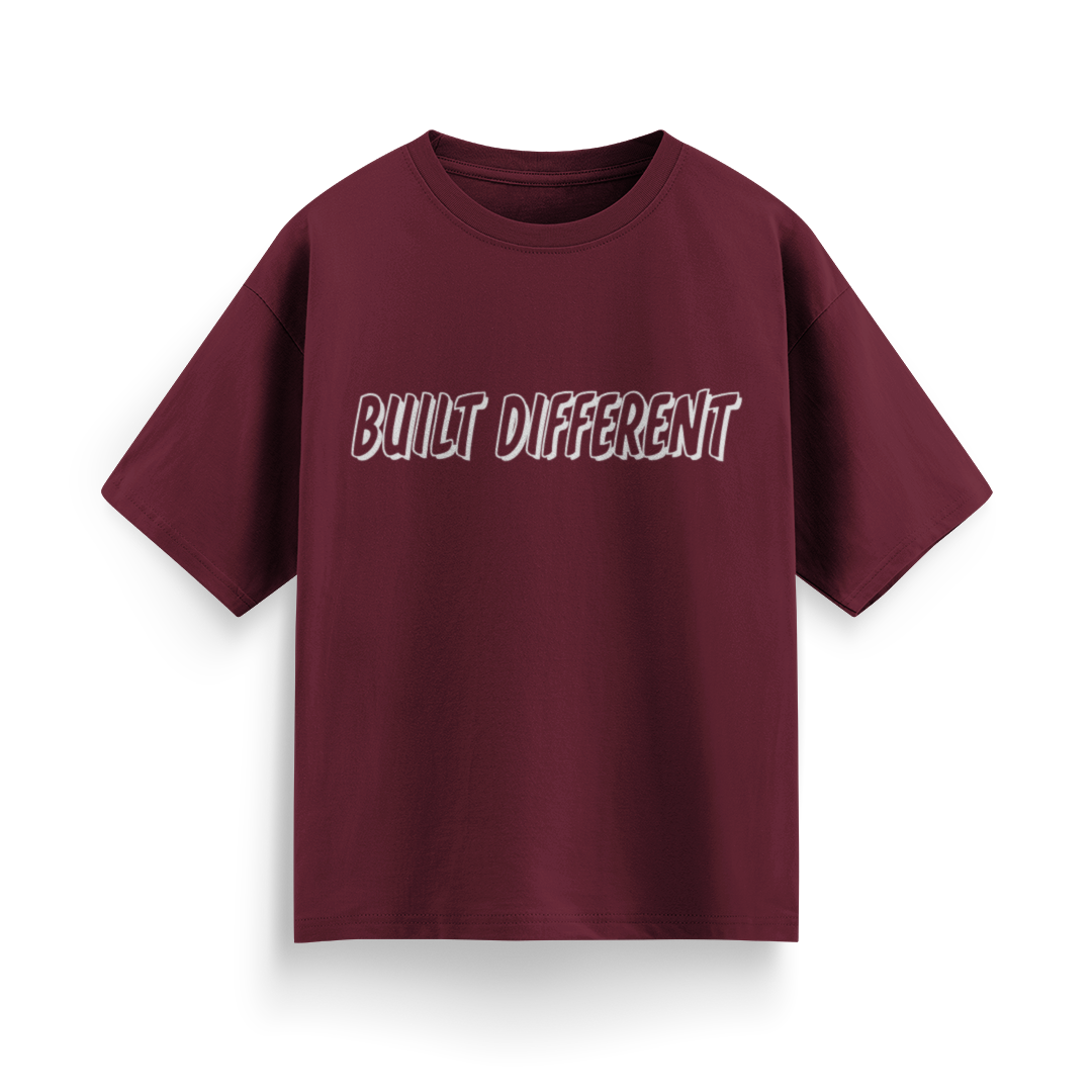 Built Different Unisex Oversized T-Shirt