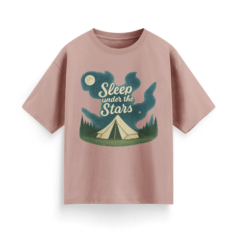 Sleep Under the Stars Unisex Oversized  T-Shirt