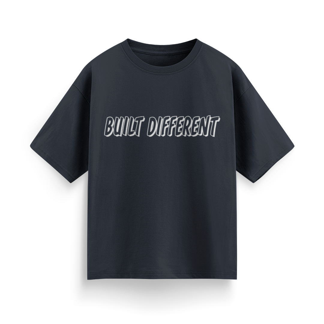 Built Different Unisex Oversized T-Shirt
