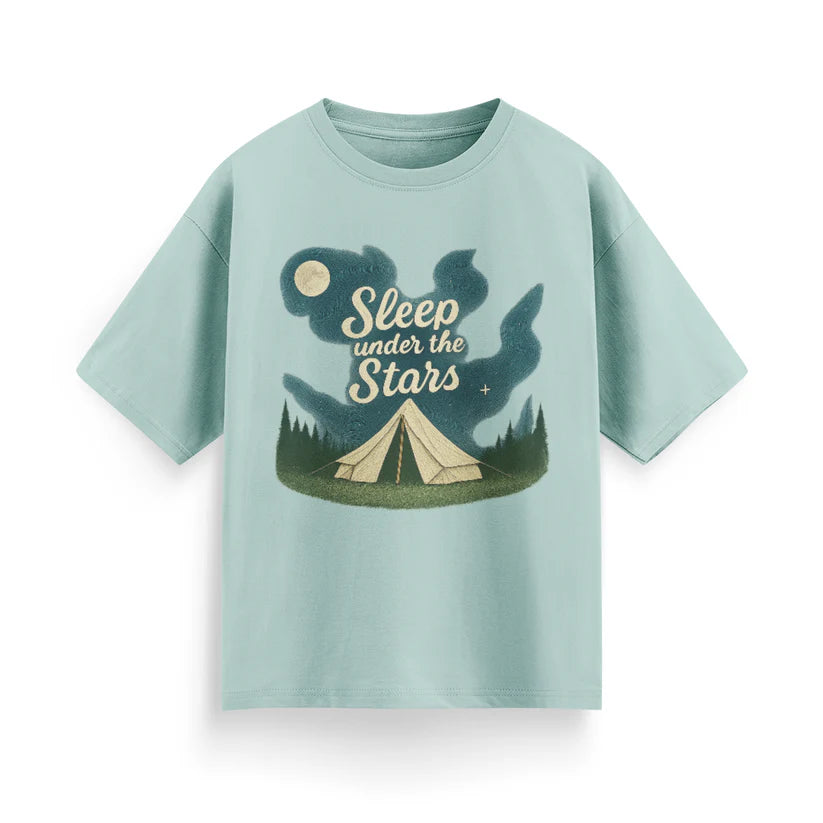 Sleep Under the Stars Unisex Oversized  T-Shirt