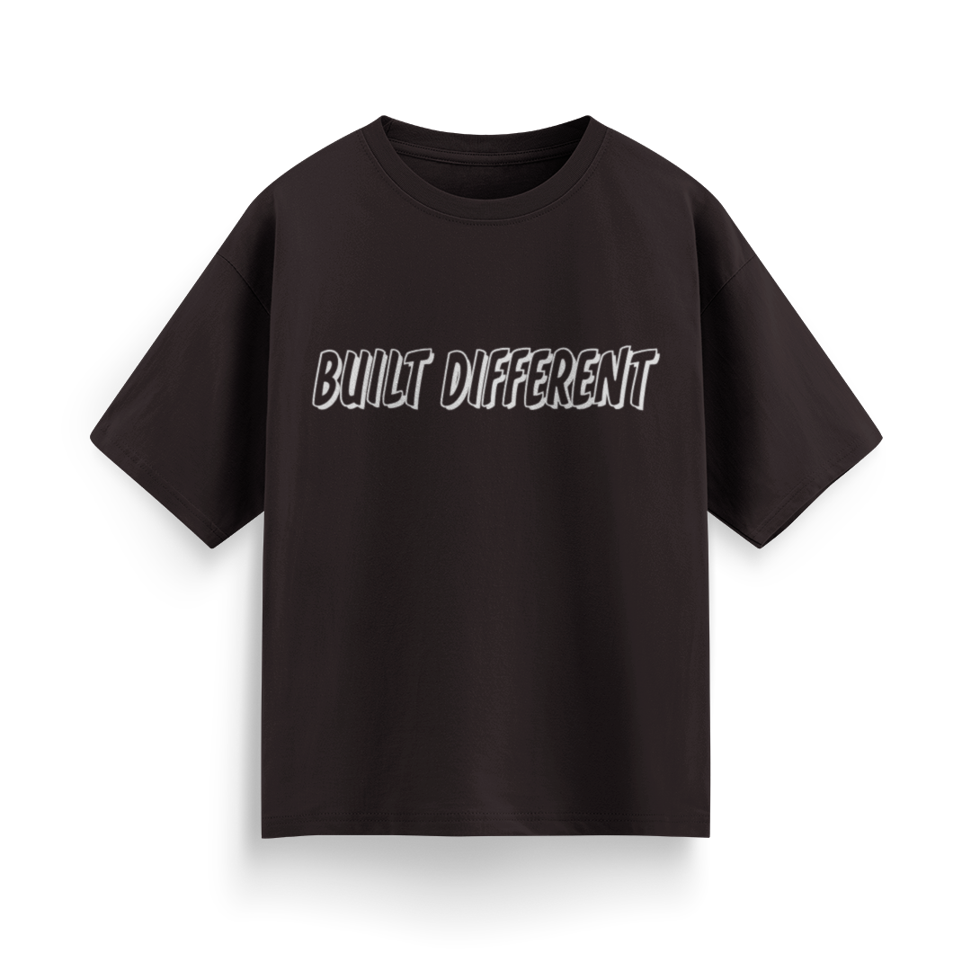 Built Different Unisex Oversized T-Shirt