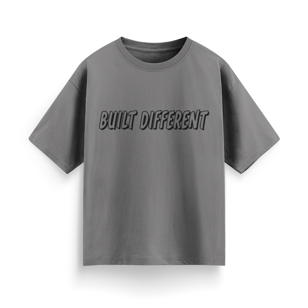 Built Different Unisex Oversized T-Shirt