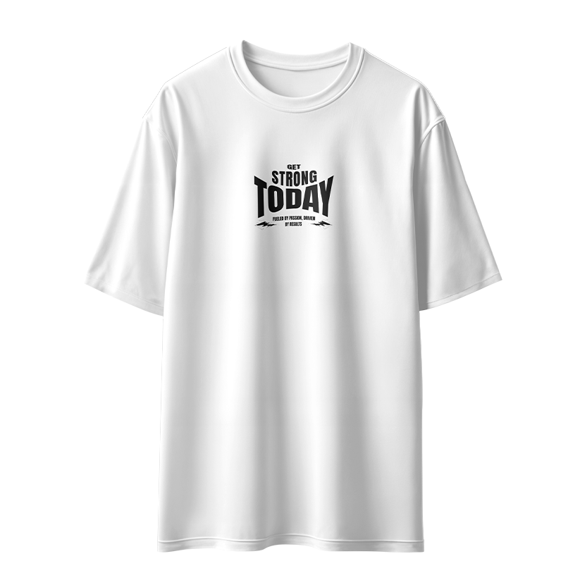 Get Strong Today Unisex Oversized T-Shirt