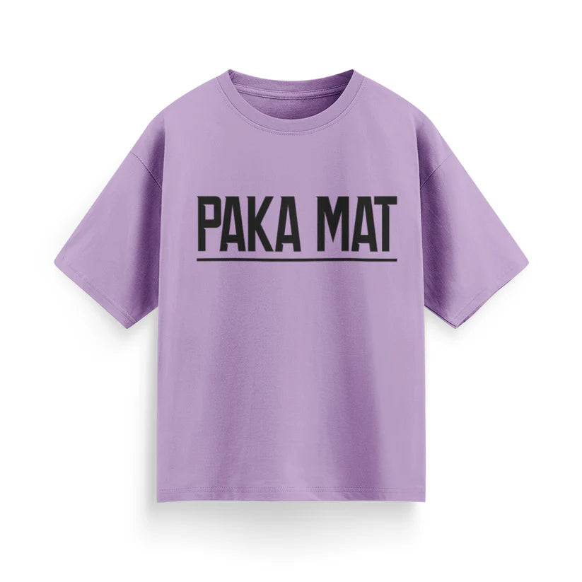 Paka Mat Unisex Oversized T-Shirt