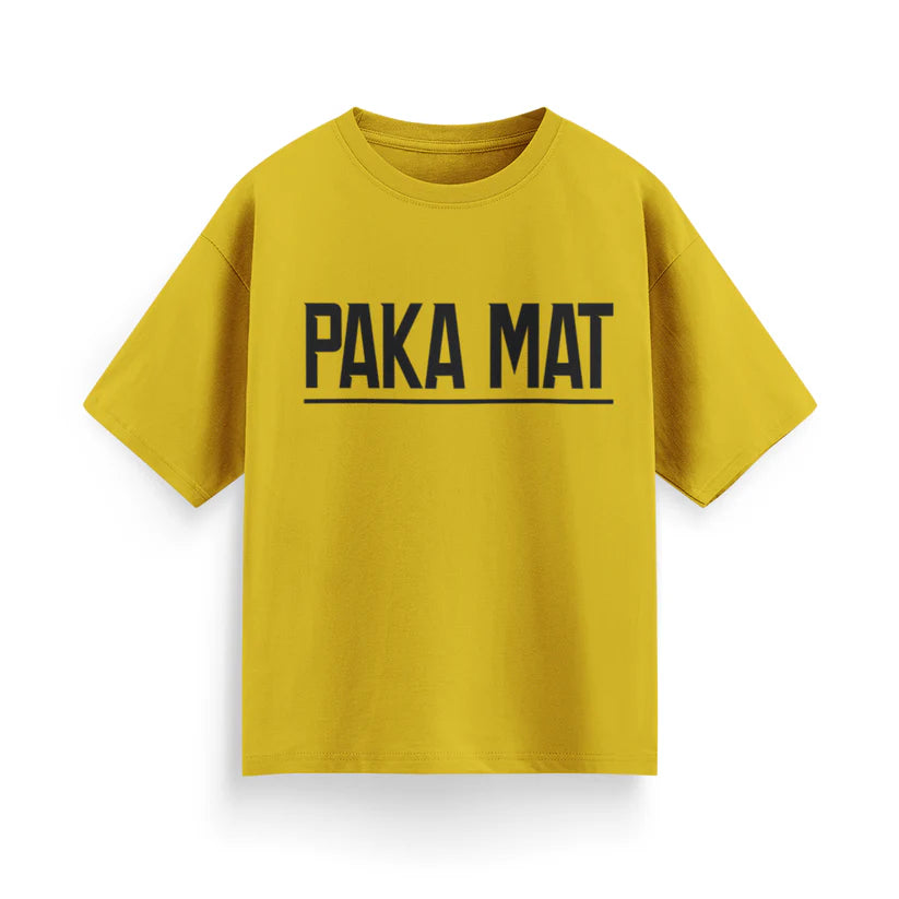 Paka Mat Unisex Oversized T-Shirt
