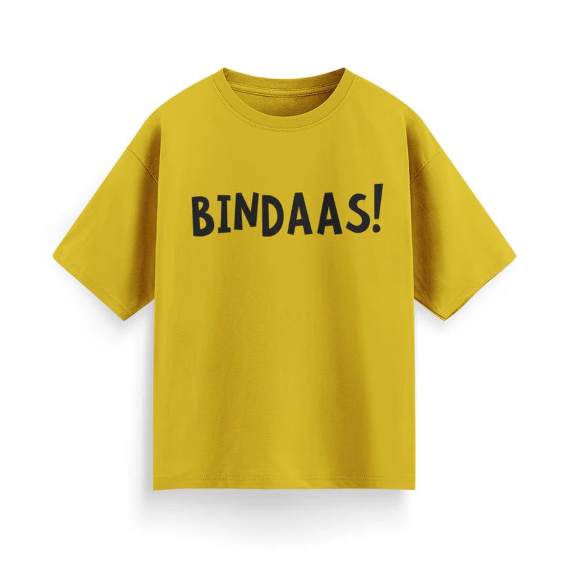 Bindaas! Unisex Oversized T-Shirt