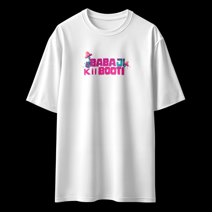 Baba Ji Ki Booti Unisex Oversized T-Shirt