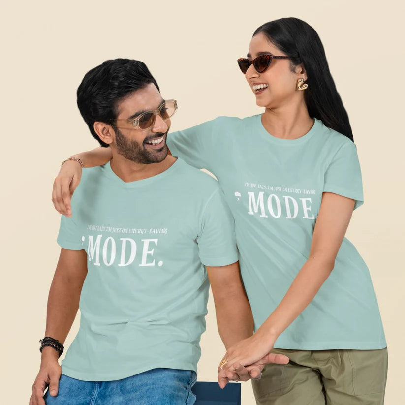 I'm Not Lazy, I'm Just on Energy Saving Mode Unisex Oversized T-Shirt