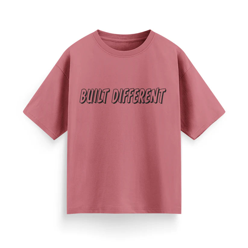 Built Different Unisex Oversized T-Shirt