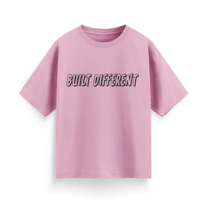 Built Different Unisex Oversized T-Shirt