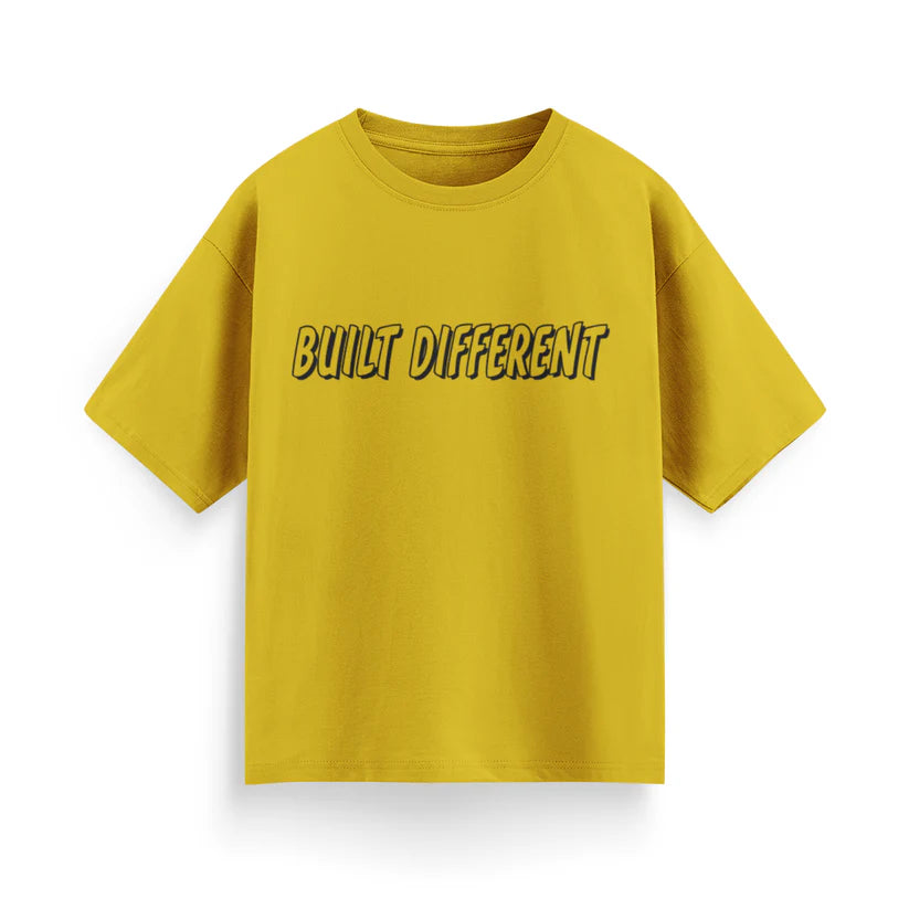 Built Different Unisex Oversized T-Shirt