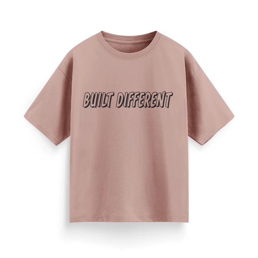 Built Different Unisex Oversized T-Shirt
