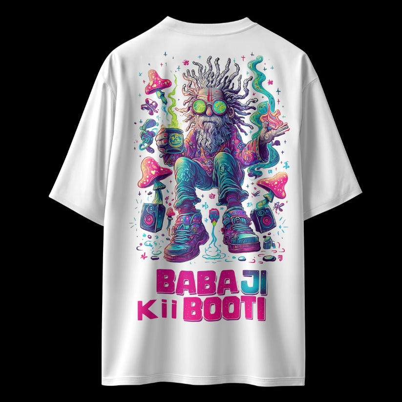 Baba Ji Ki Booti Unisex Oversized T-Shirt