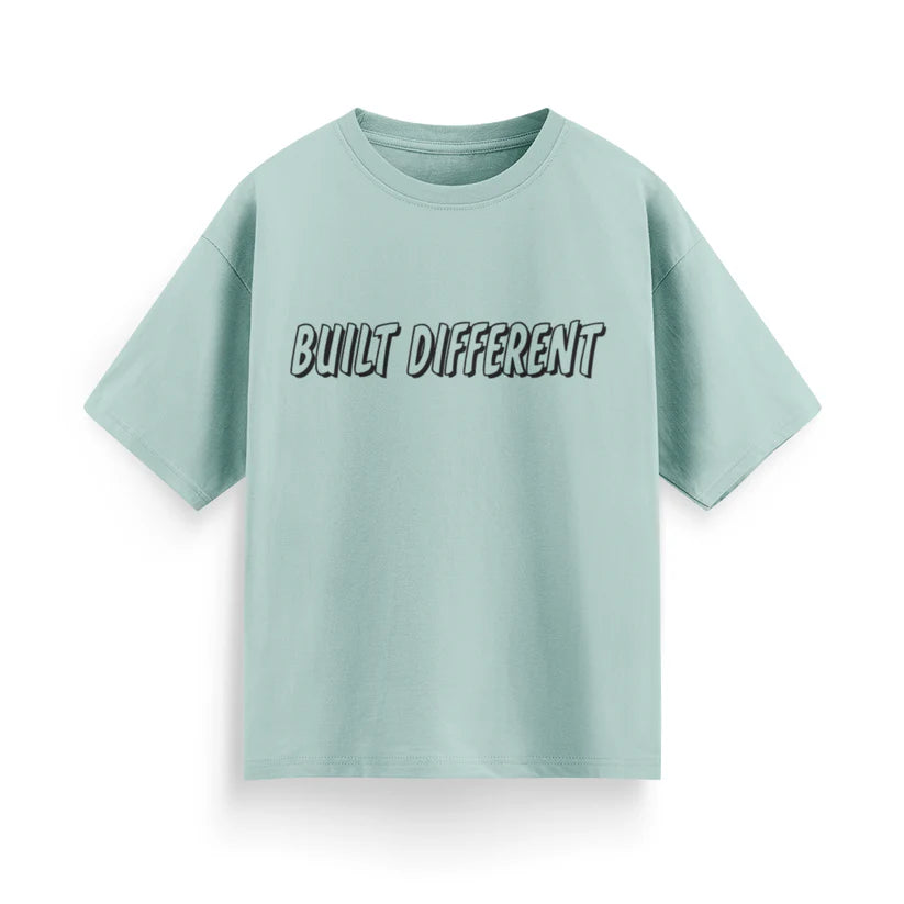 Built Different Unisex Oversized T-Shirt