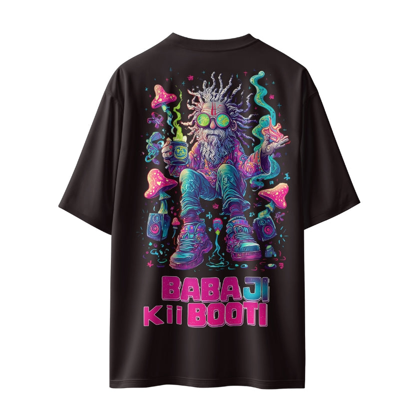 Baba Ji Ki Booti Unisex Oversized T-Shirt