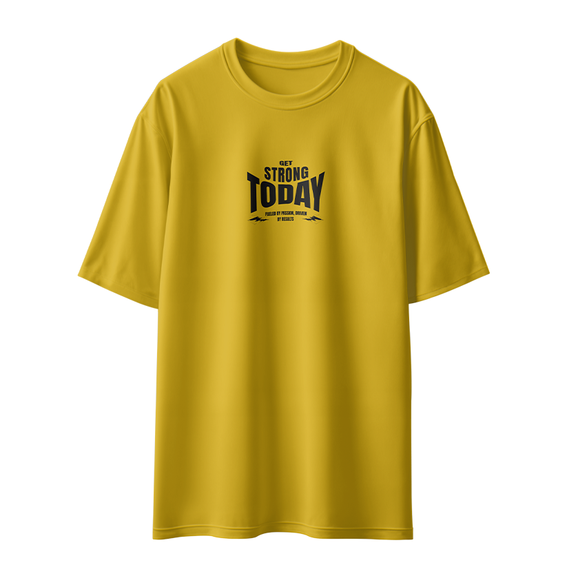 Get Strong Today Unisex Oversized T-Shirt