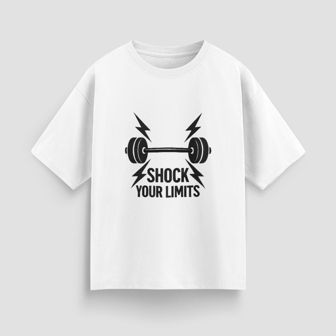 Shock Your Limits Unisex Oversized T-Shirt