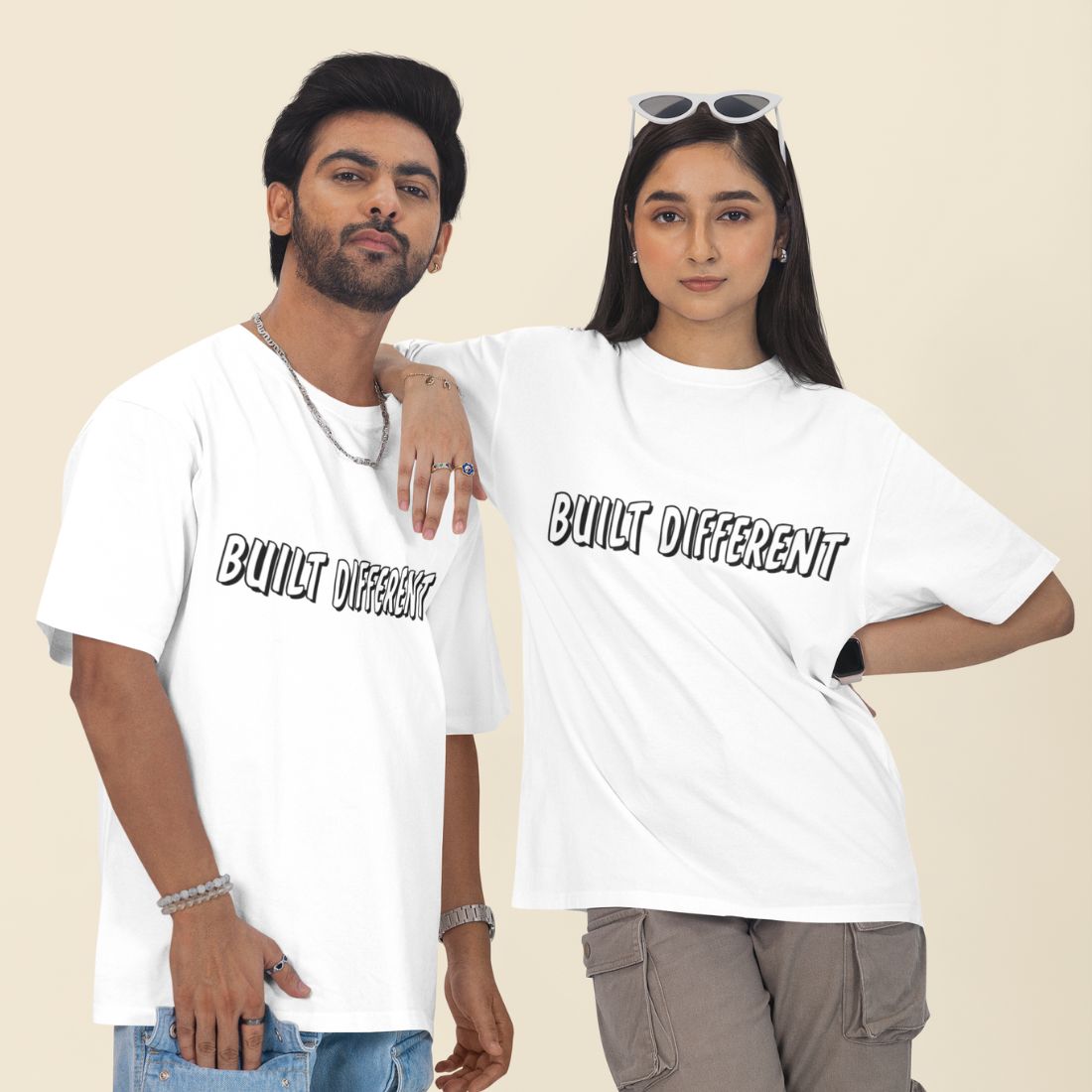 Built Different Unisex Oversized T-Shirt