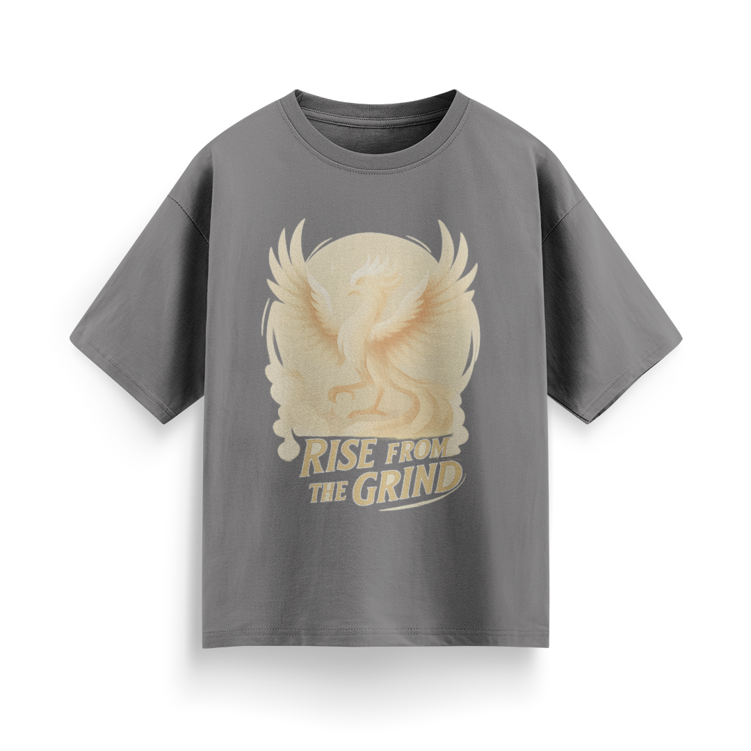 Rise from the Grind Unisex Oversized T-Shirt