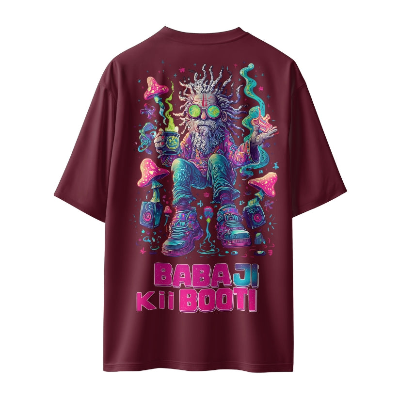 Baba Ji Ki Booti Unisex Oversized T-Shirt