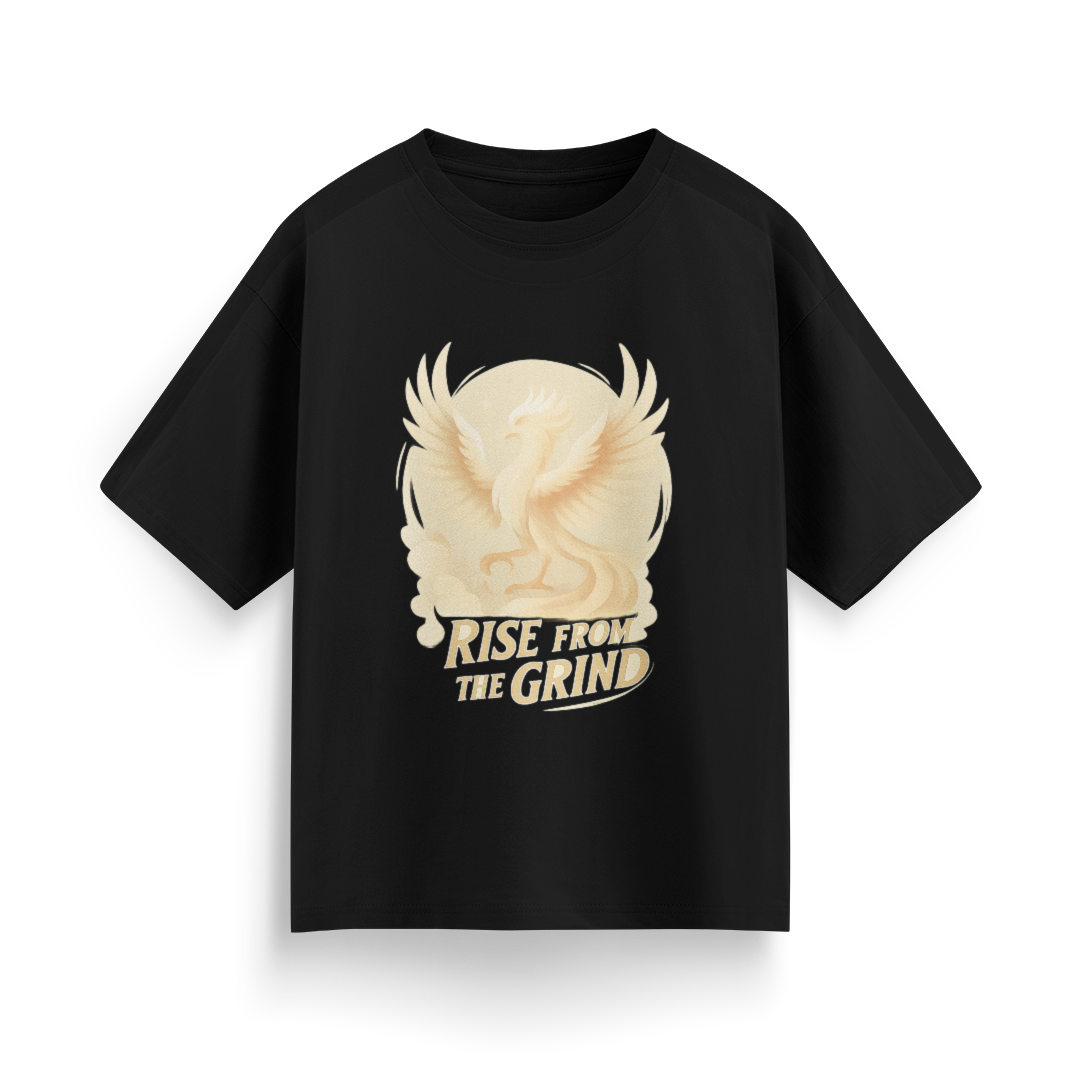 Rise from the Grind Unisex Oversized T-Shirt
