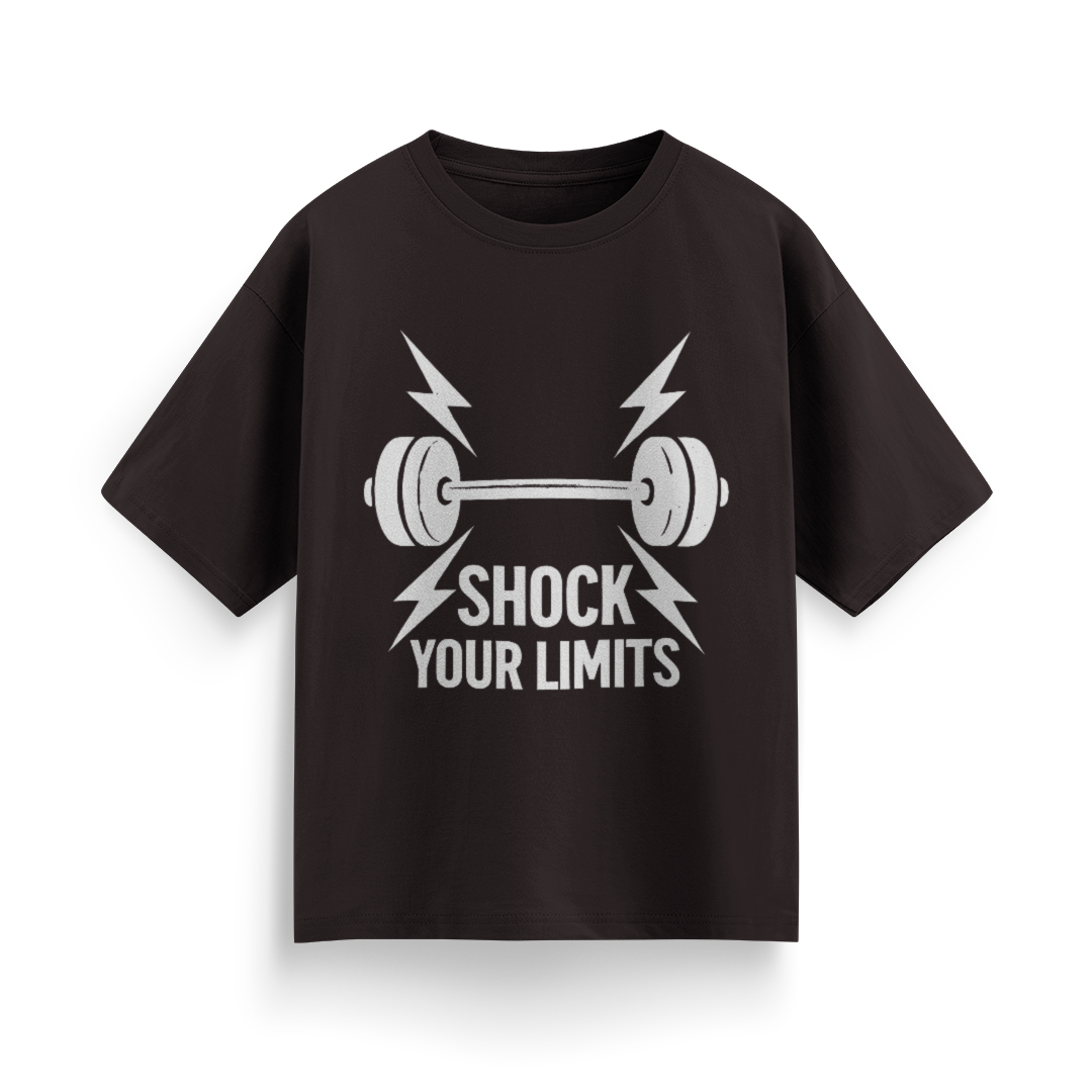 Shock Your Limits Unisex Oversized T-Shirt