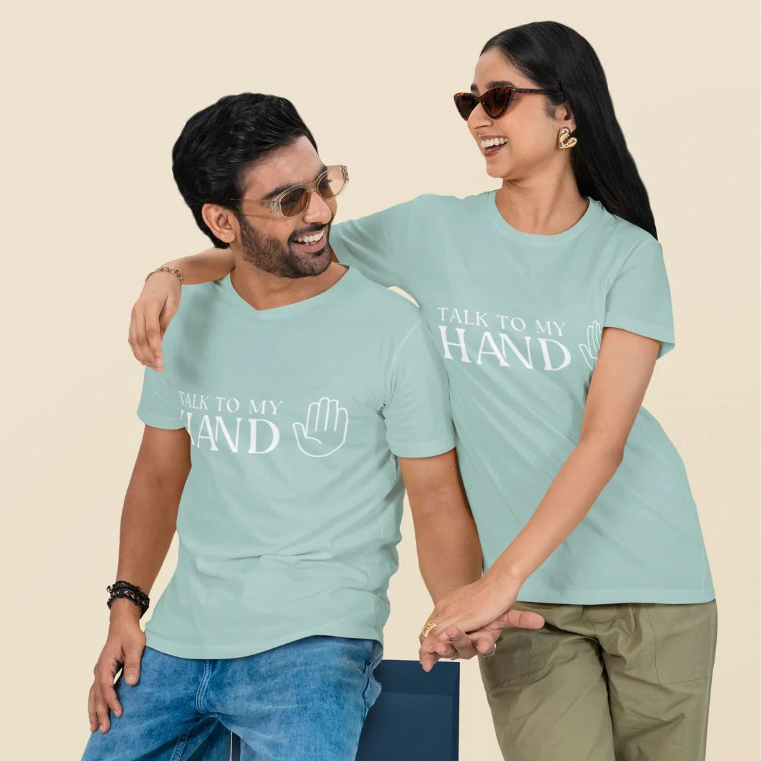 Talk to My Hand Unisex Oversized T-Shirt
