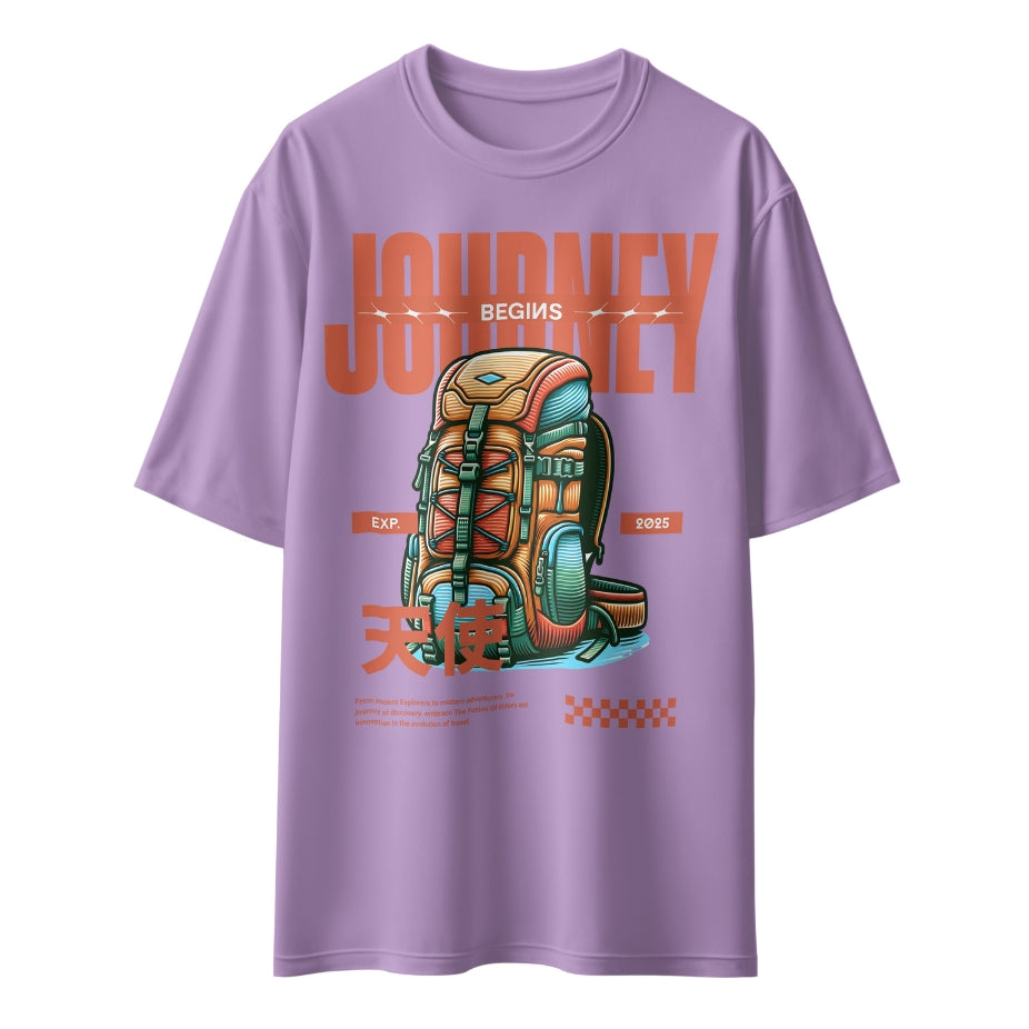 Journey Begins Unisex Oversized T-Shirt