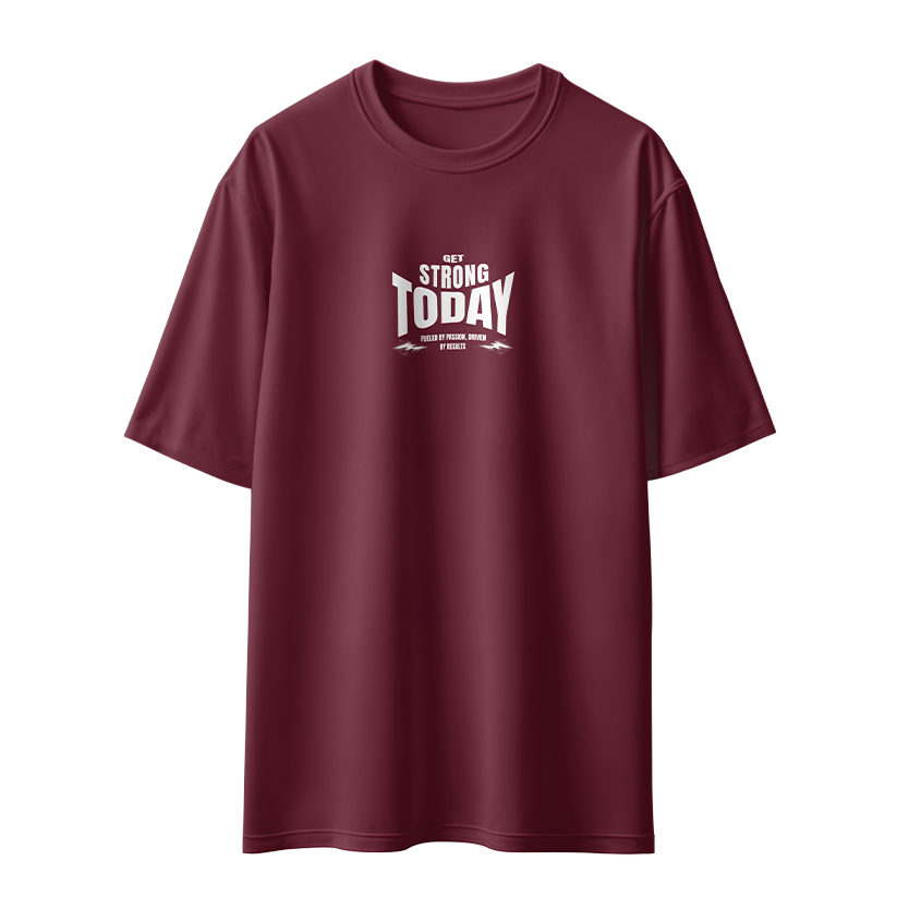 Get Strong Today Unisex Oversized T-Shirt