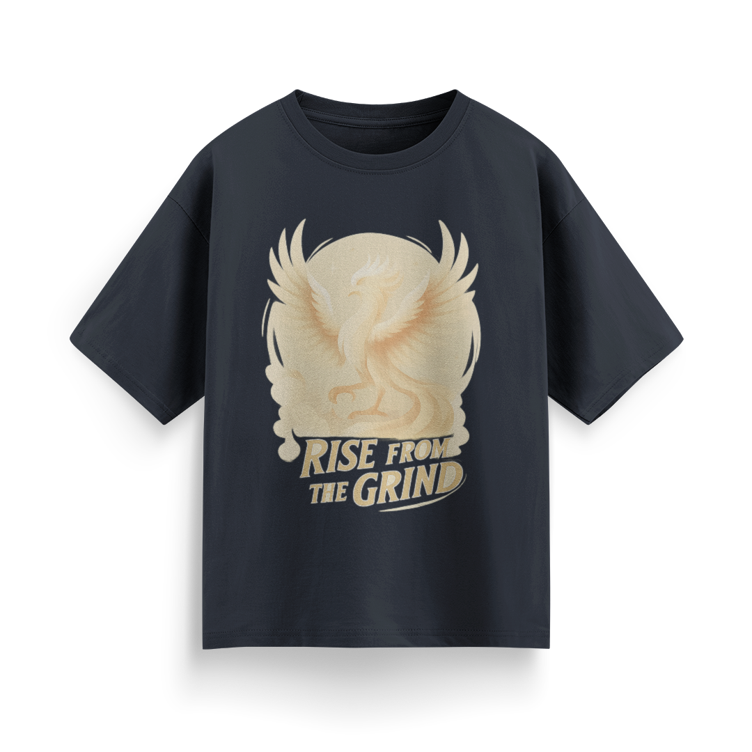 Rise from the Grind Unisex Oversized T-Shirt