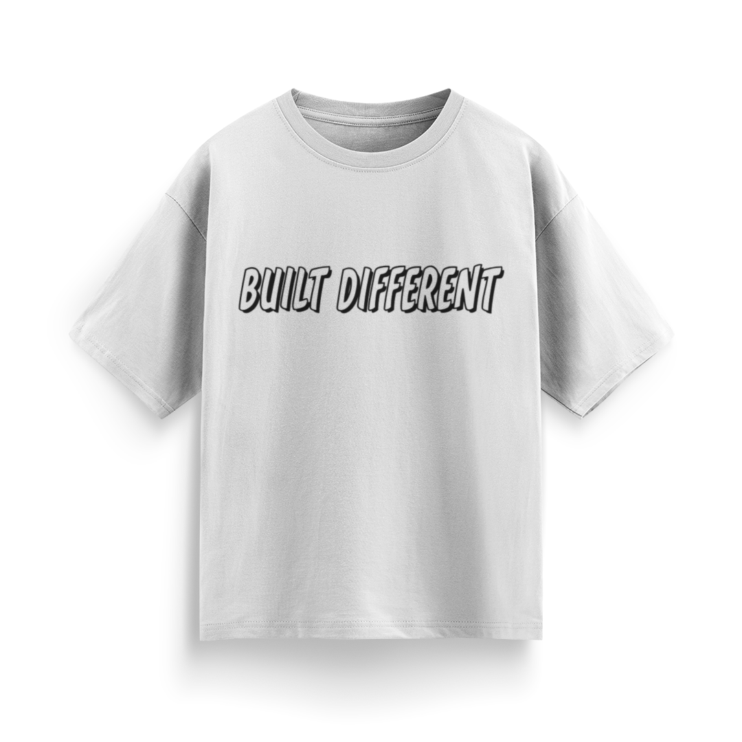 Built Different Unisex Oversized T-Shirt