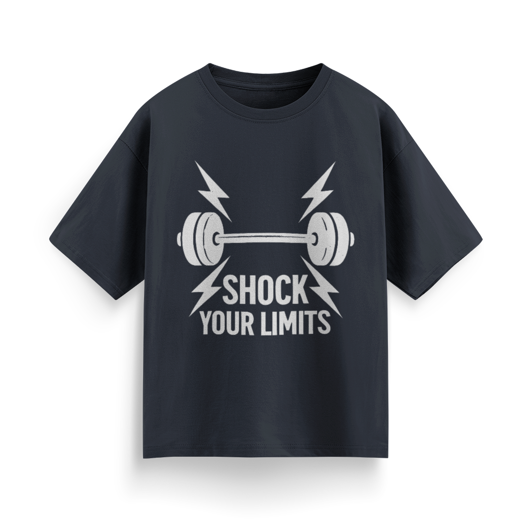 Shock Your Limits Unisex Oversized T-Shirt