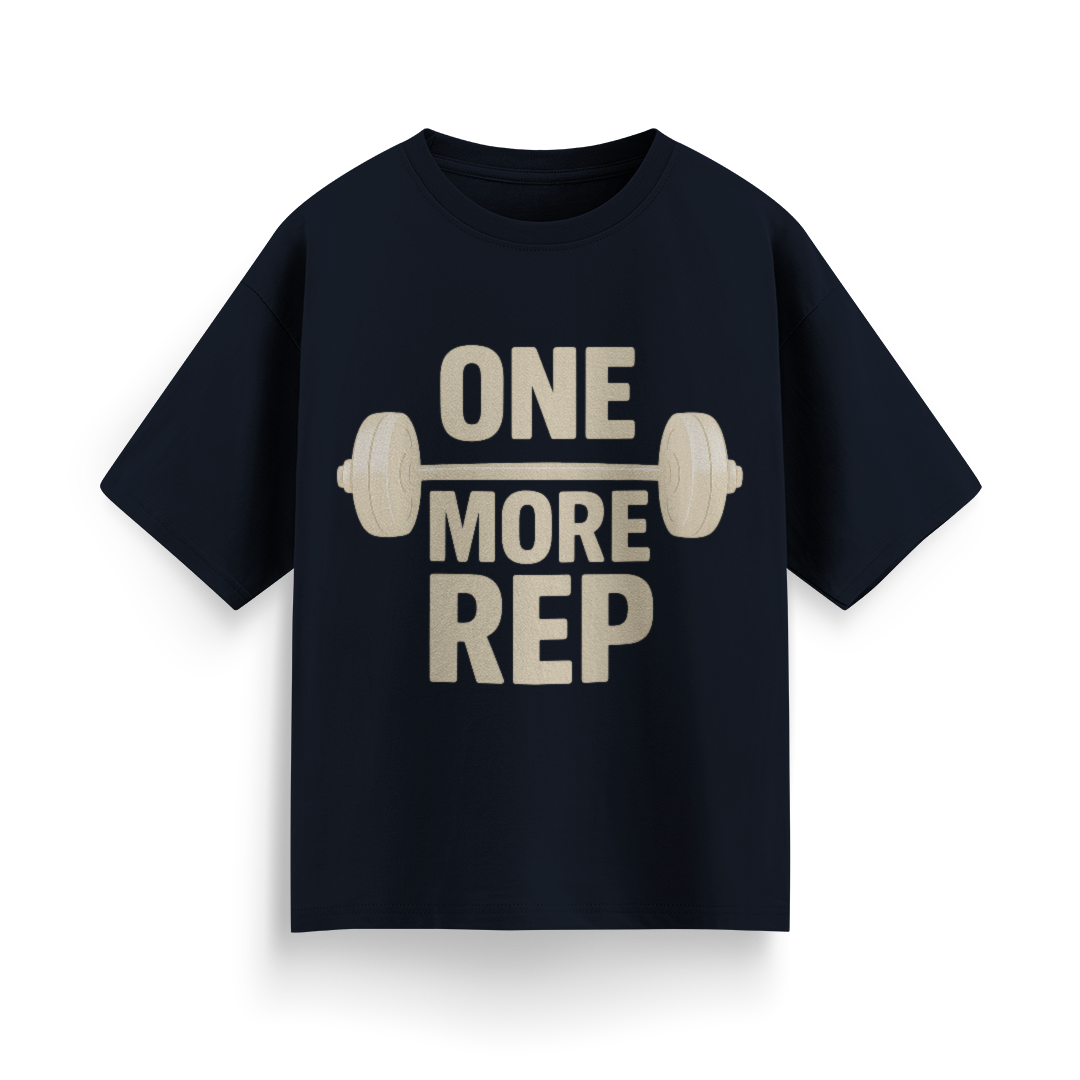 One More Rep Unisex Oversized T-Shirt