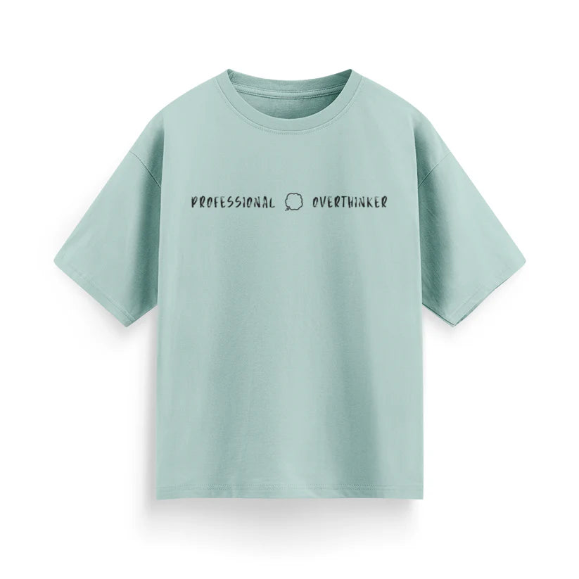 Professional Overthinker Unisex Oversized T-Shirt
