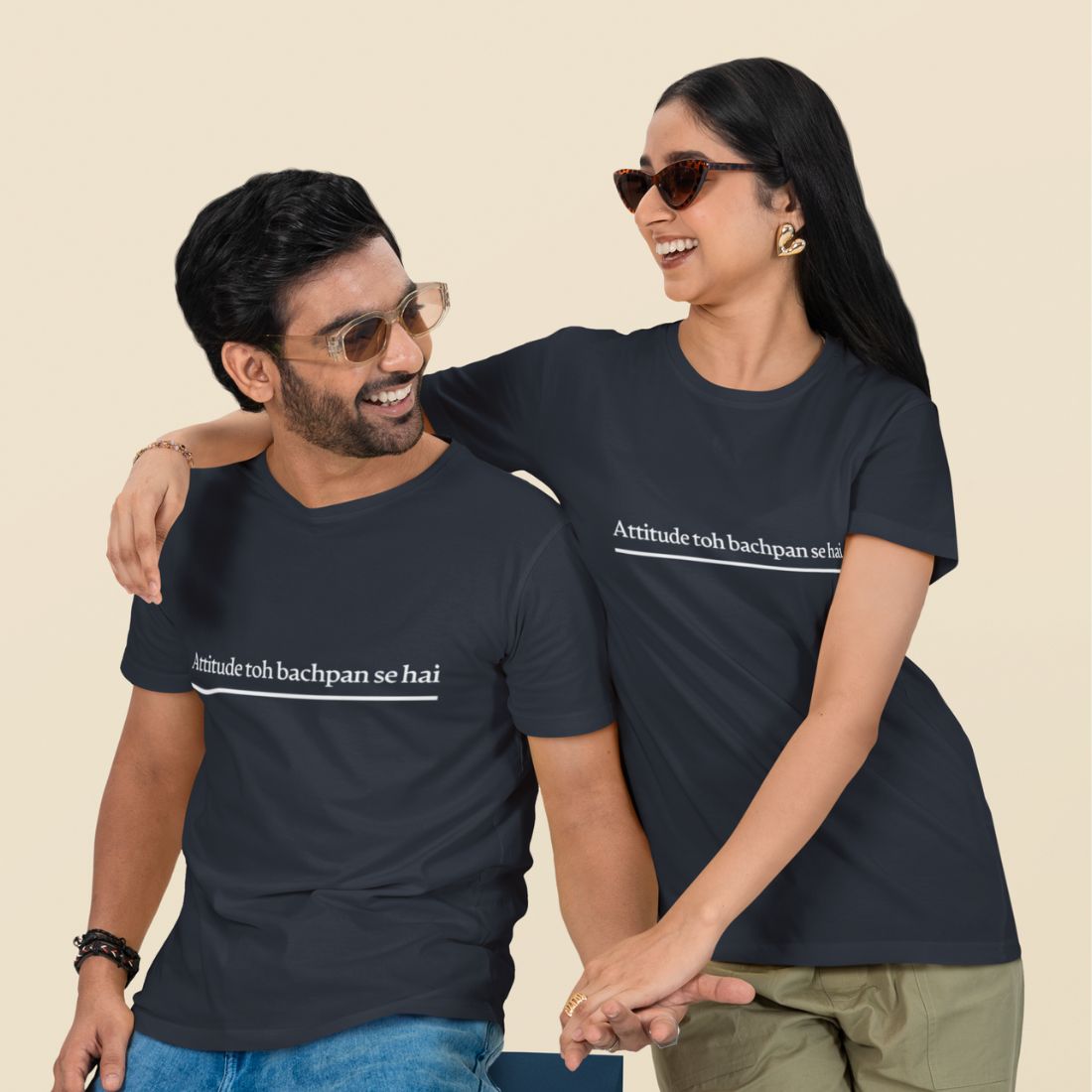 Attitude To Bachpan Se Hai Unisex Oversized T-Shirt