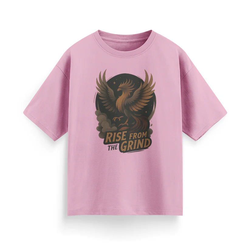Rise from the Grind Unisex Oversized T-Shirt