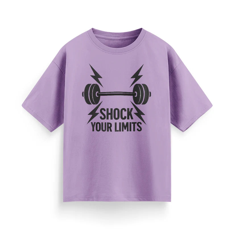 Shock Your Limits Unisex Oversized T-Shirt