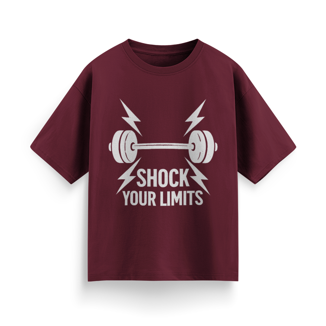 Shock Your Limits Unisex Oversized T-Shirt