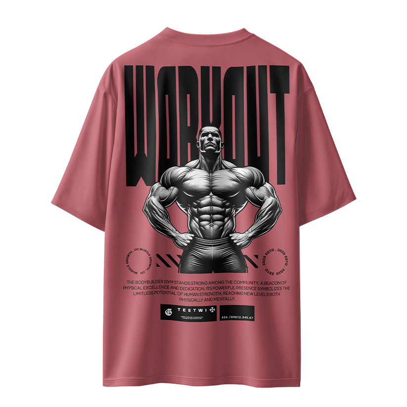 Get Strong Today Unisex Oversized T-Shirt