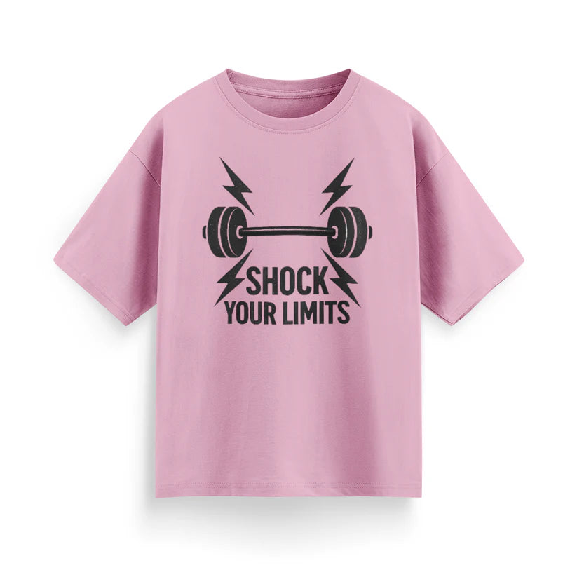 Shock Your Limits Unisex Oversized T-Shirt
