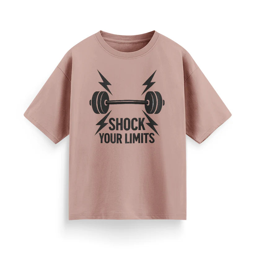 Shock Your Limits Unisex Oversized T-Shirt