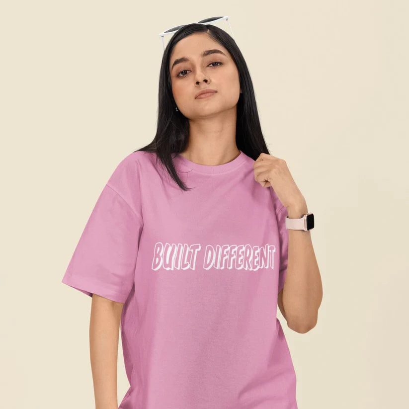 Built Different Unisex Oversized T-Shirt