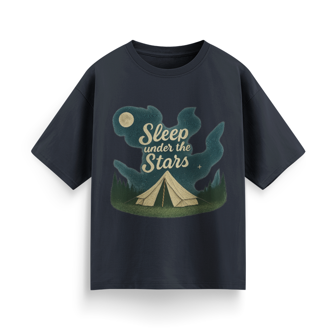 Sleep Under the Stars Unisex Oversized  T-Shirt