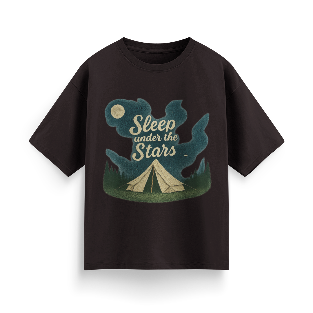 Sleep Under the Stars Unisex Oversized  T-Shirt