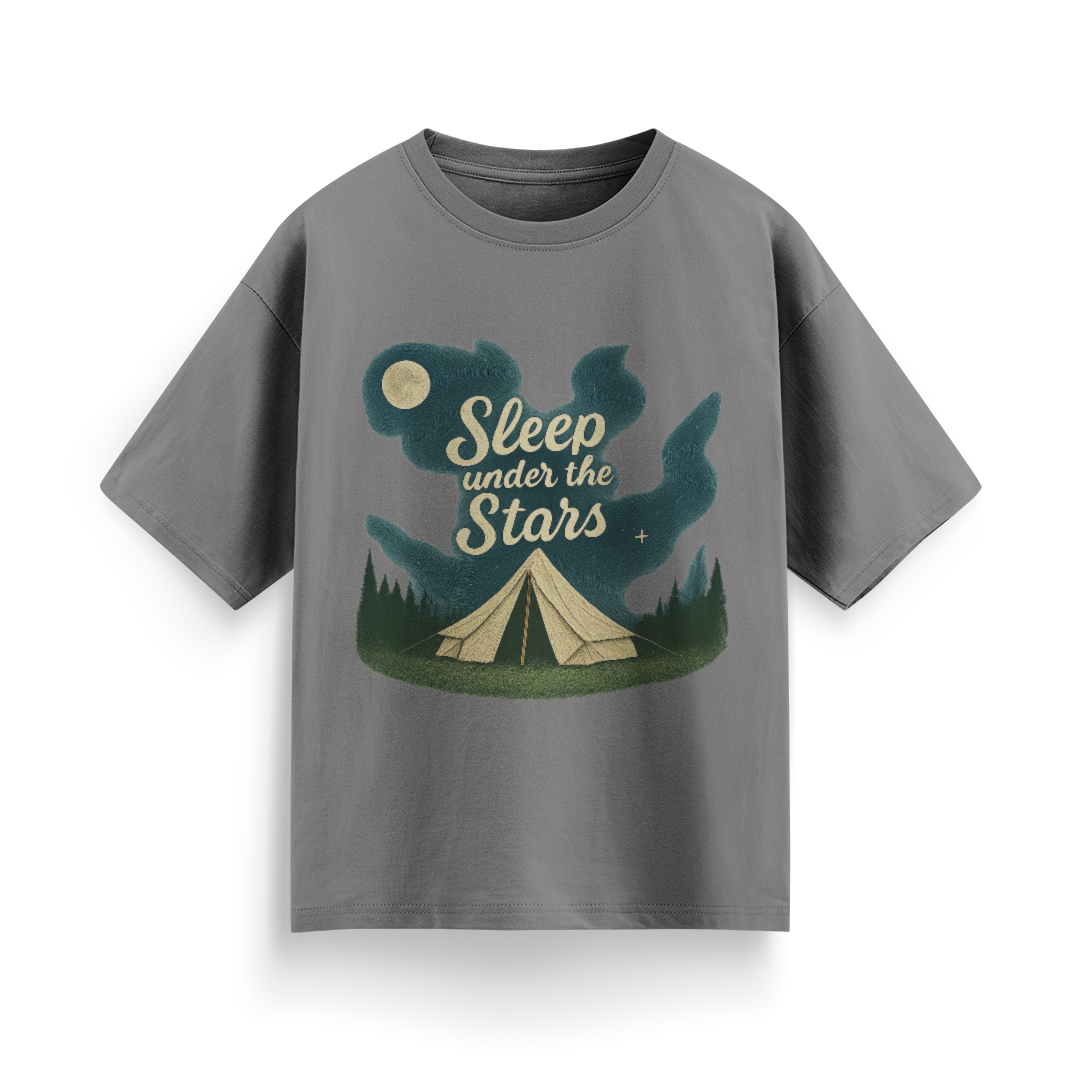 Sleep Under the Stars Unisex Oversized  T-Shirt