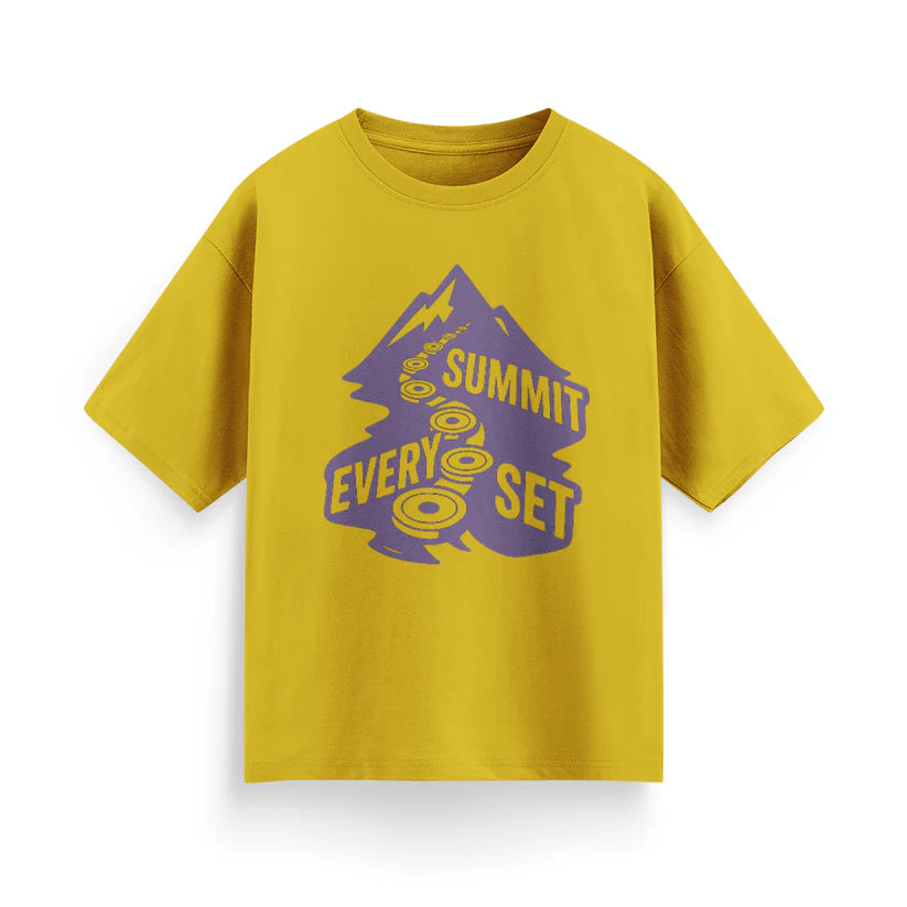 Summit Every Set Unisex Oversized T-Shirt