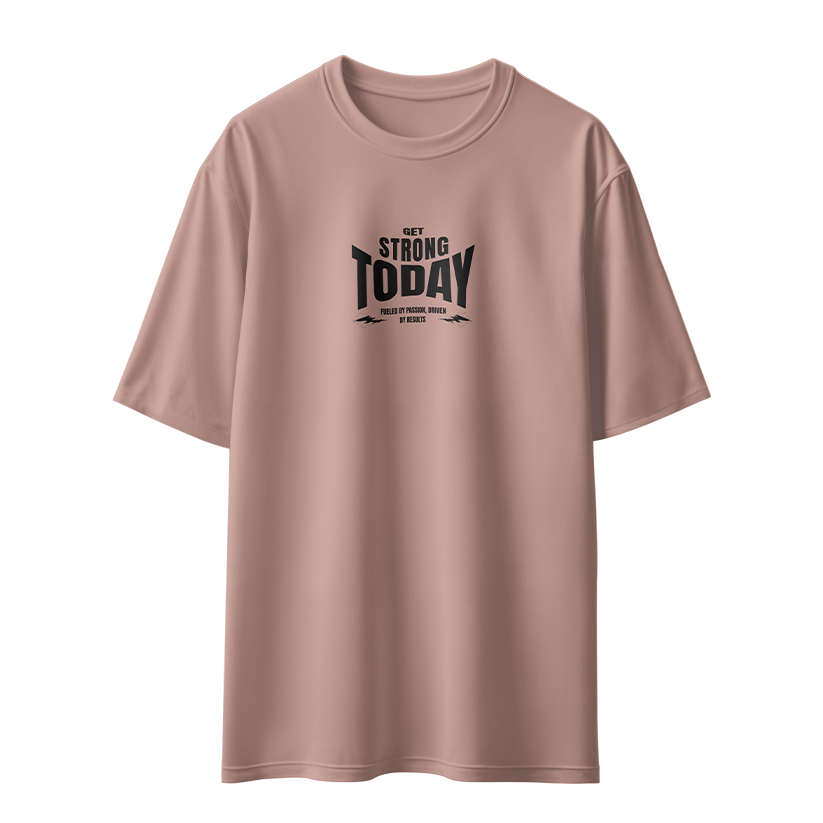 Get Strong Today Unisex Oversized T-Shirt