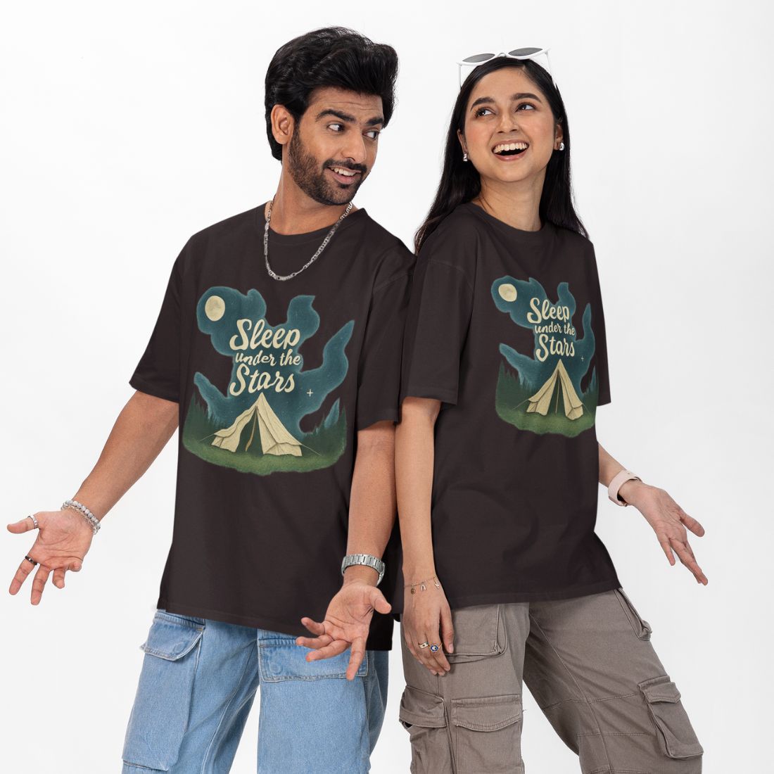 Sleep Under the Stars Unisex Oversized  T-Shirt