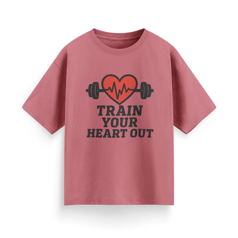 Train your Heart out Oversized T-Shirt