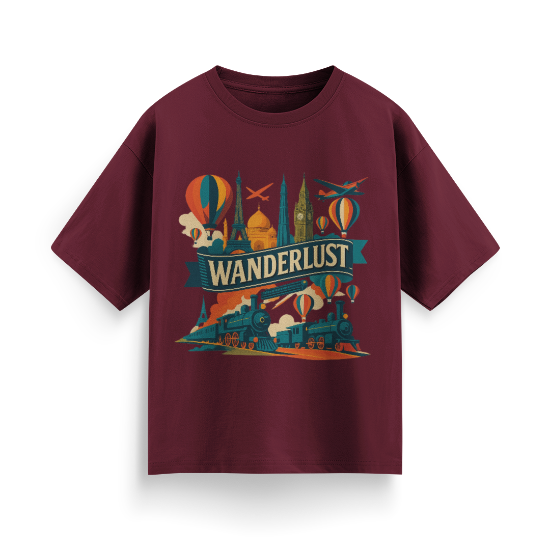 Wanderlust Oversized T-Shirt